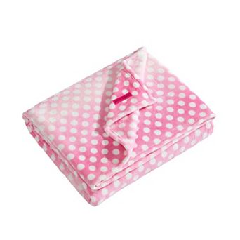 Betsey Johnson Ombre Dots Throw Blanket