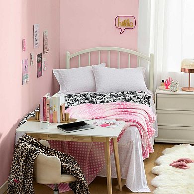 Betsey Johnson Ombre Dots Throw Blanket
