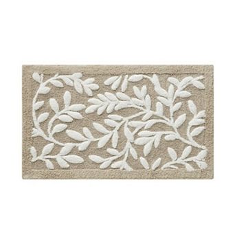 34"x21" Cotton Tufted Bath Rug