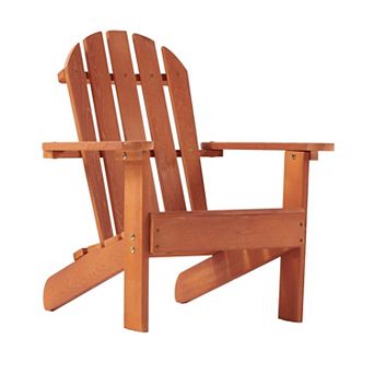 Kids Natural Cedar Adirondack Chair Indoor and Outdoor Patio Furniture