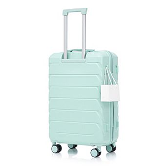28 Inch ABS Hard Shell Luggage, With Combination Lock and Side Hooks, Scratch Resistant Surface