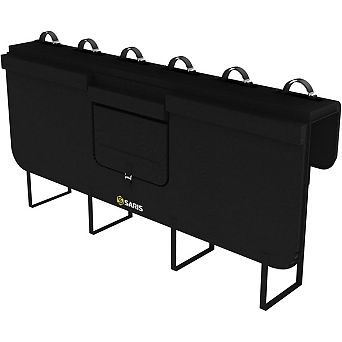 Saris 6-Bike Large Tailgate Pad Water Resistant Padded Truck Bike Carrier with Camera Access