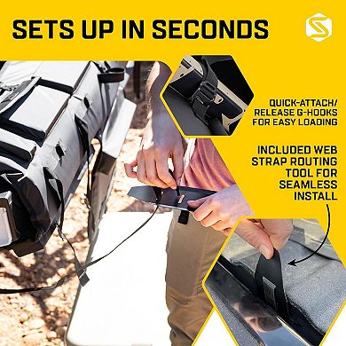 Saris 5 Bike Tailgate Pad for Trucks Water Resistant Padded Bike Carrier with Backup Camera Access