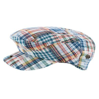 Epoch Hats Company Men's Patchwork Plaid Cotton Ivy Cap