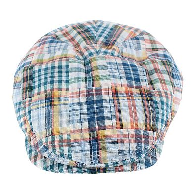 Epoch Hats Company Men's Patchwork Plaid Cotton Ivy Cap