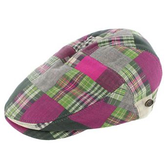 Epoch Hats Company Men's Patchwork Plaid Cotton Ivy Cap