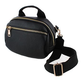 CTM Women's Top Handle Interchangeable Belt Bag