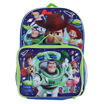 CTM Kids Toy Story 16 Inch Backpack with Lunchbox