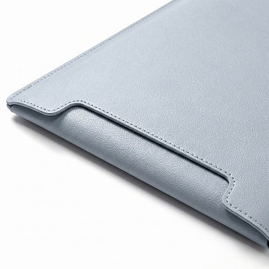 Laptop Sleeve Desk Mat Foldable Stand Case Protective Non Slip Surface Cover for Workspace