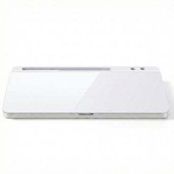 Desk Organizer with Dry Erase Board Tablet Stand Desktop Storage Holder for Office and Home
