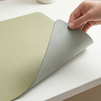 Desk Table Mat Large Rectangular Surface Protector Non Slip Writing Pad Smooth Finish for Workspace
