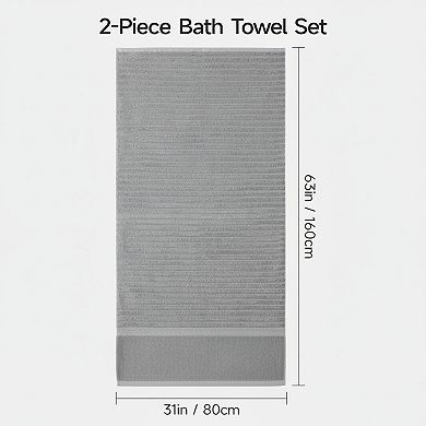KAUFLY Quick Dry Super Soft Cotton Bath Towels - Large Size for Bathroom, Hotel & Spa