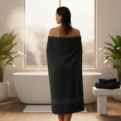KAUFLY 4-Pack 30"x60" Cotton Bath Towels - Lightweight, Quick Dry, Super Soft & Absorbent