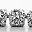 Rhodium Plated