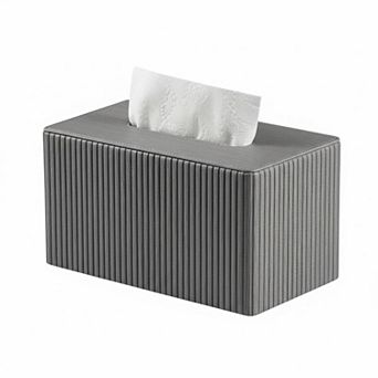 KAUFLY Extra Large PU Leather Tissue Box Cover-Magnetic Closure,Water-Resistant Holder