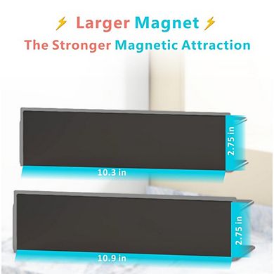 Magnetic Refrigerator Spice Rack Organizer 4 Pack with Magnetic Paper Towel Holder