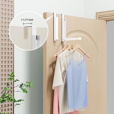 Over The Door Folding Clothes Drying Rack Collapsible
