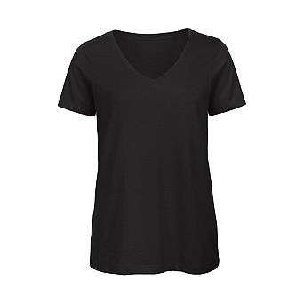 B&C Womens/Ladies Inspire Cotton V Neck T-Shirt