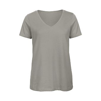 B&C Womens/Ladies Inspire Cotton V Neck T-Shirt