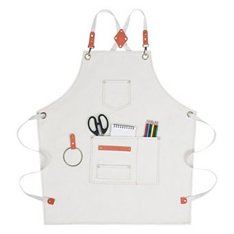 Aprons for Men with Pockets, Kitchen Apron, Adjustable Cooking Apron, Polyester Aprons for Home