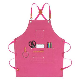 Aprons for Men with Pockets, Kitchen Apron, Adjustable Cooking Apron, Polyester Aprons for Home