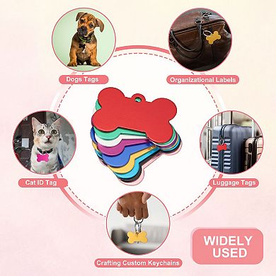 36Pcs Pet ID Tags, Personalized Dog Cat Tag