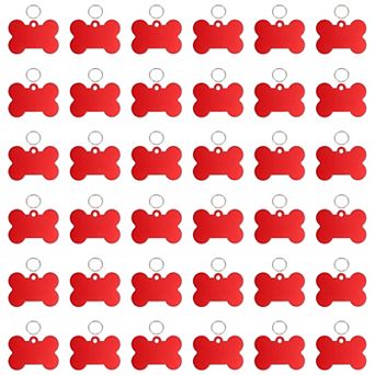 36 pc Pet ID Tags, Personalized Dog Cat Tag