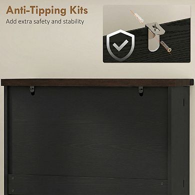 HOMCOM 72inch Tall Pantry Cabinet Storage Cabinet with 8 Door Racks