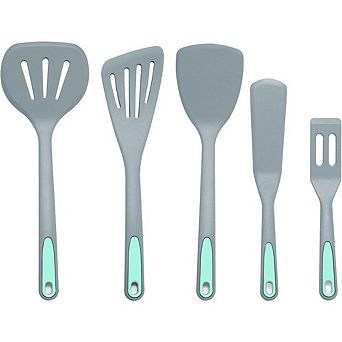5 pc Silicone Spatula Set, Heat-Resistant, Nonstick Cooking