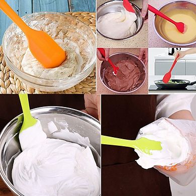 5-Piece Small Silicone Spatula Set, Heat-Resistant, Nonstick Cooking Utensils