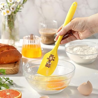 5-Piece Silicone Spatula Set, Heat-Resistant, Food-Grade, Dishwasher Safe
