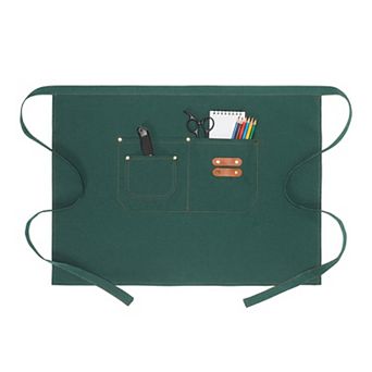 Aprons for Women with Pockets, Water-resistant Kitchen Apron, Long Waist Cooking Apron for Home