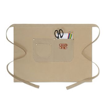 Aprons for Women with Pockets, Water-resistant Kitchen Apron, Long Waist Cooking Apron for Home