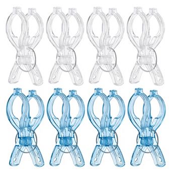 Plastic Clothespins Multi-Purpose Spring Clamp Non-Slip Beach Towel Clip