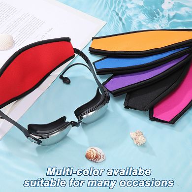 2Pcs Mask Strap Cover Diving Mask Straps Hair Protector Waterproof Swimming