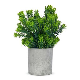Artificial Eucalyptus Plants in Pots Small Faux Potted Greenery for Bathroom Home Decor
