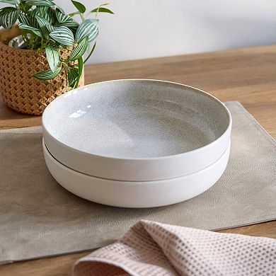 Sango Anderson Stoneware Set of 2 10-Inch Serving Bowls
