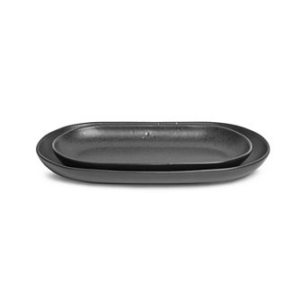 Sango Anderson Stoneware Serving Platters Set of 2