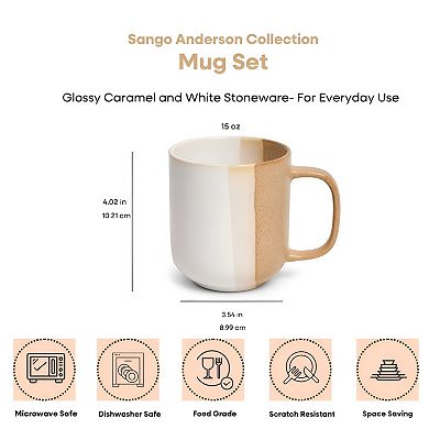 Sango Phoebe Set of 4 15-oz. Mug