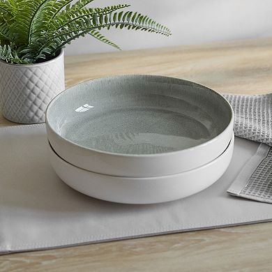 Sango Resona 10-Inch Stoneware Serving Bowls Set of 2