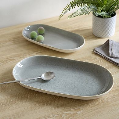 Sango Resona Serving Platters Set of 2