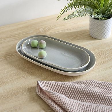Sango Resona Serving Platters Set of 2