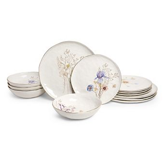 Sango Gansevoort 12 pc Luxury Porcelain Dinnerware