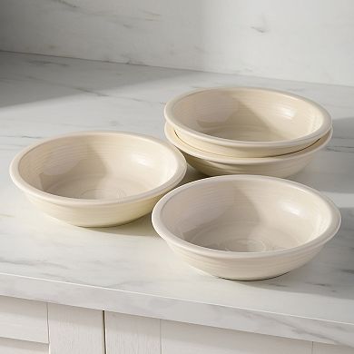 Fiesta 4-Piece Classic Rim 8.38-Inch Pasta Bowl Set