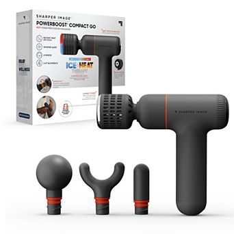 Sharper Image Powerboost Compact Go Hot & Cold Percussion Massager
