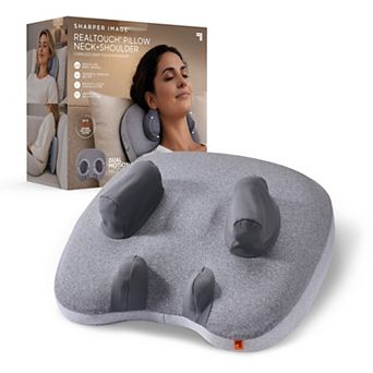 Sharper Image Realtouch Pillow Neck & Shoulder Cordless Deep Tissue Massager