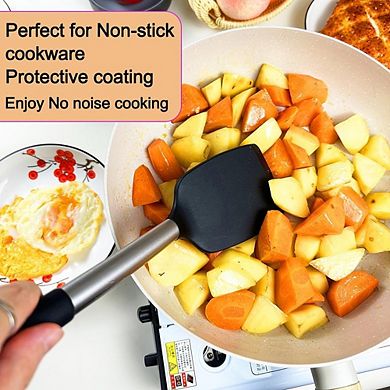 5-Piece Silicone Spatula Set, Heat-Resistant, Nonstick Cooking Utensils
