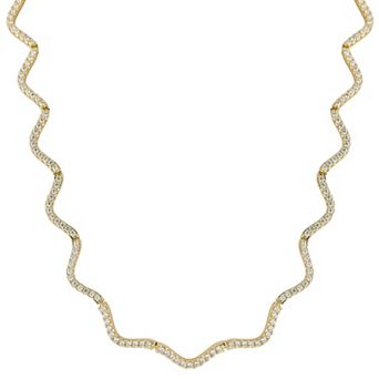 Everyday by Sunkissed Micro Pave Round Cubic Zirconia Necklace