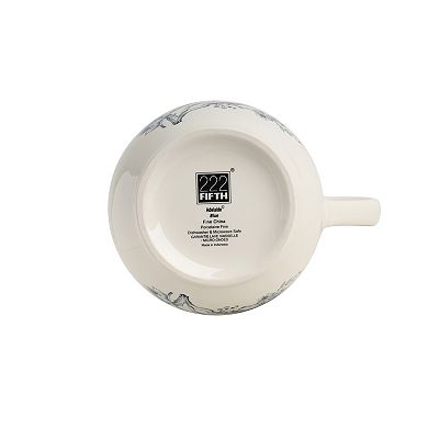 222 Fifth Adelaide Floral Serving Pitcher