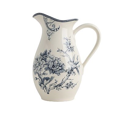 222 Fifth Adelaide Floral Serving Pitcher